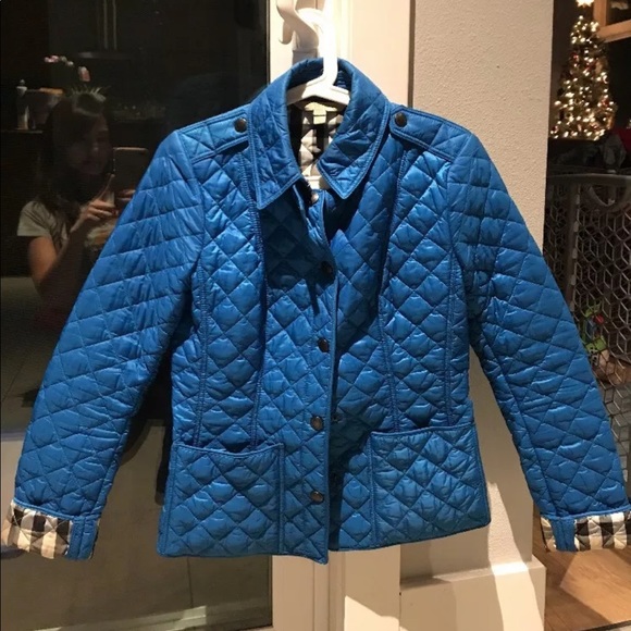 COPY - Burberry Kencott Vibrant Blue XS Jacket - Picture 2 of 8